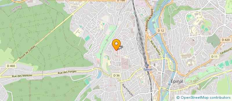 localisation de l'entreprise STABLER-AUNIS à EPINAL
