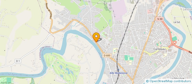 localisation de l'entreprise STABOUL à ALBI