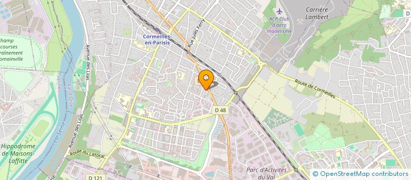 localisation de l'entreprise STAC ENERGY à CORMEILLES-EN-PARISIS