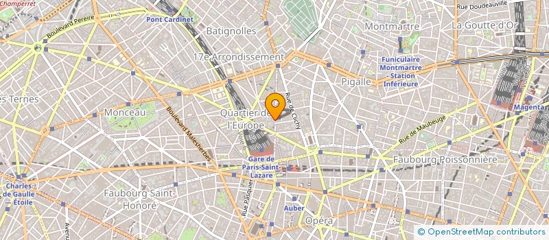 localisation de l'entreprise STAC SC à PARIS
