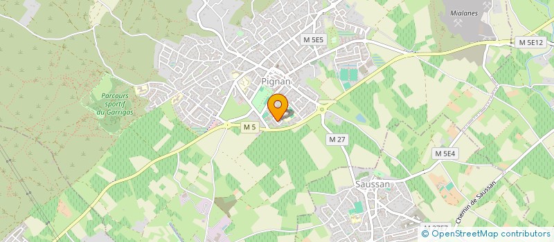 localisation de l'entreprise STAC SOCIETE DE TRAVAUX EN ACCES COMPLEXES  PIGNAN