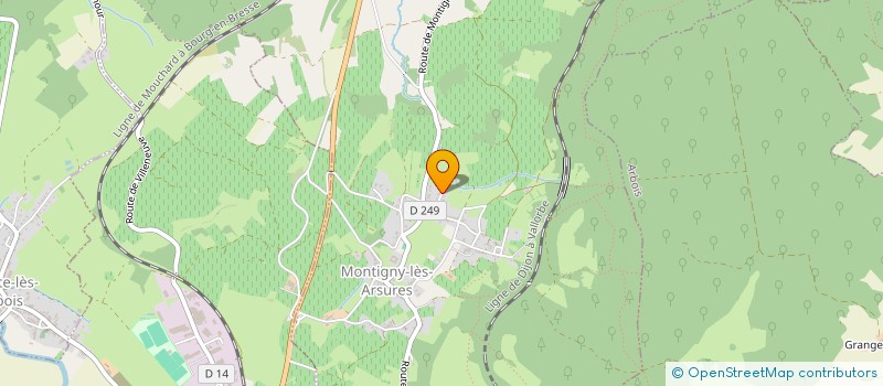 localisation de l'entreprise STACH ESTATE  MONTIGNY-LES-ARSURES