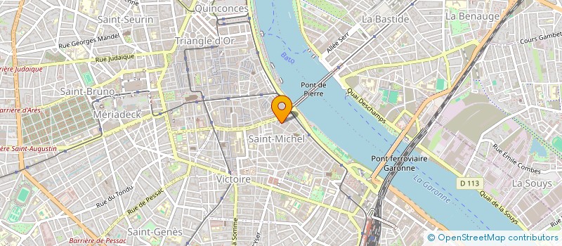 localisation de l'entreprise STACK INDUSTRIES  BORDEAUX