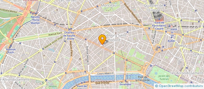 localisation de l'entreprise STACKTRACK à SURESNES