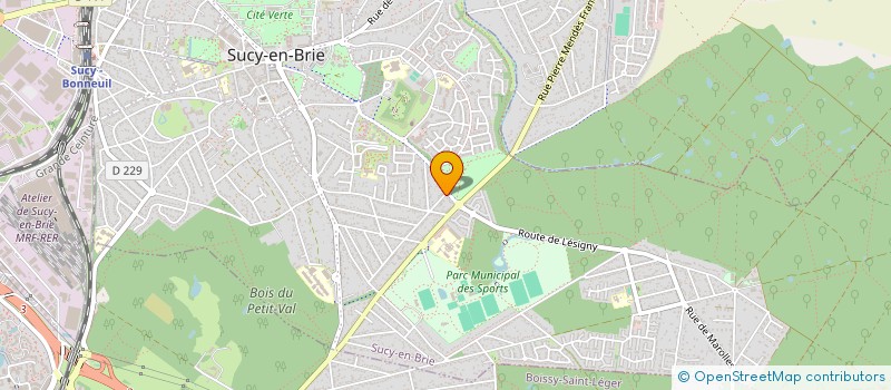 localisation de l'entreprise STACTIF FORMATIONS  SAINT-MANDE