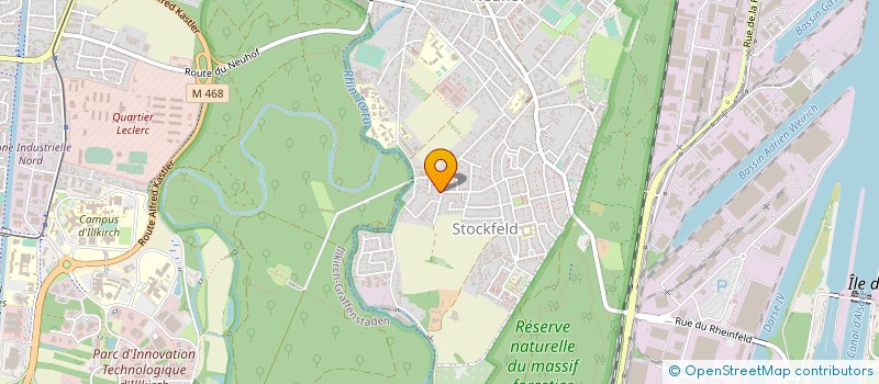 localisation de l'entreprise STAD  STRASBOURG