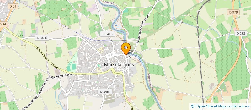 localisation de l'entreprise STADE ATHLETIQUE MARSILLARGUOIS  MARSILLARGUES