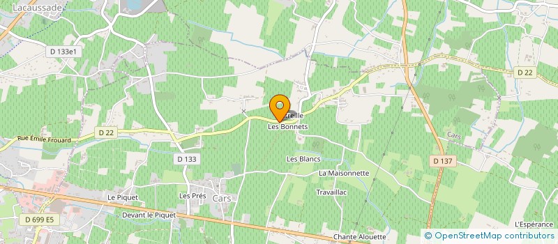 localisation de l'entreprise STADE BLAYAIS RUGBY HAUTE GIRONDE à BLAYE