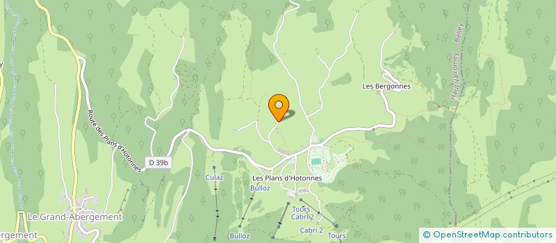 localisation de l'entreprise STADE INT BIATHLON LOISIRS ENTRAINEMENT  HAUT VALROMEY