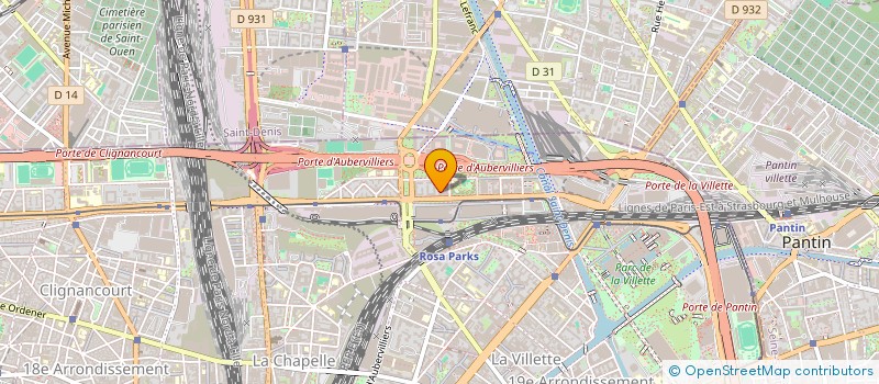 localisation de l'entreprise STADE PARISIEN FOOTBALL CLUB  PARIS