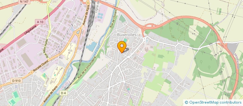 localisation de l'entreprise STADE POITEVIN BOXE  POITIERS