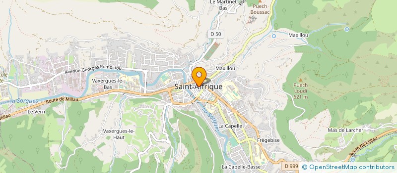 localisation de l'entreprise STADE SAINT AFFRICAIN  SAINT-AFFRIQUE