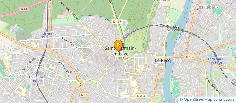 localisation de l'entreprise STADE SAINT GERMANOIS à SAINT-GERMAIN-EN-LAYE