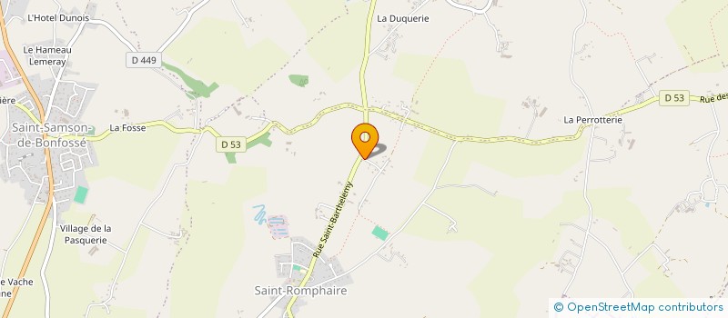 localisation de l'entreprise STADE SAINT LOIS HALTEROPHILIE  BOURGVALLEES