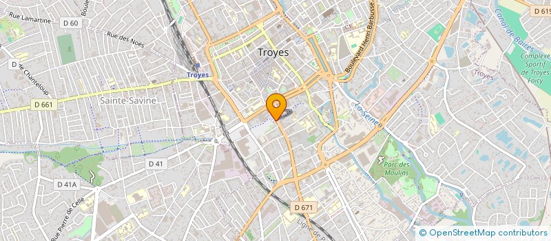 localisation de l'entreprise STADE TROYEN à TROYES