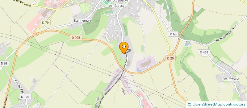 localisation de l'entreprise STADE VALERIQUAIS ENDURANCE RUNNING - SVER  SAINT-VALERY-EN-CAUX