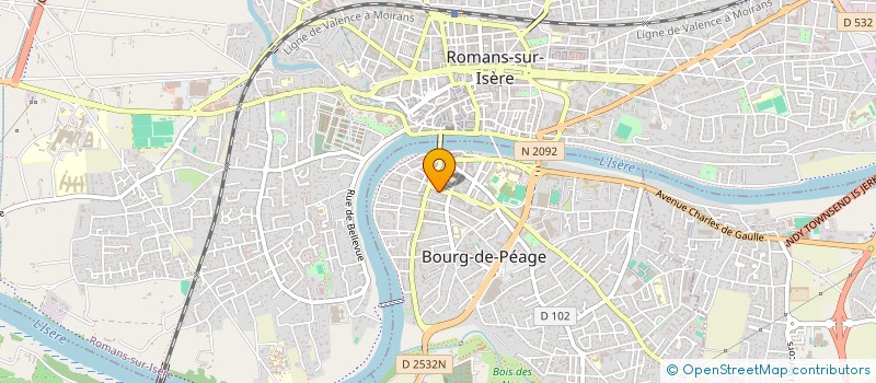 localisation de l'entreprise STADIA BUREAU D'ETUDES à BOURG-DE-PEAGE