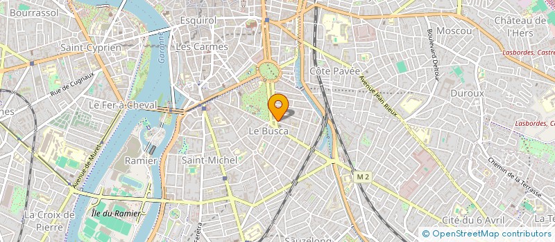 localisation de l'entreprise STADIUM LIVE  TOULOUSE
