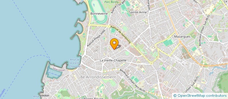localisation de l'entreprise STADIUM SPORTS à MARSEILLE