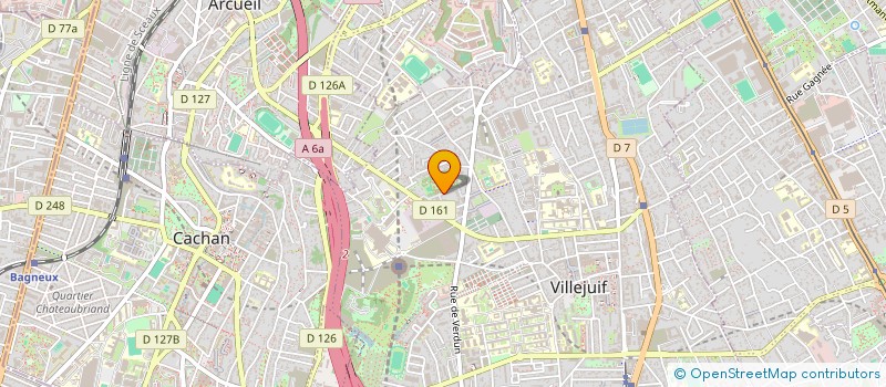 localisation de l'entreprise STADIUM SPORTS  VILLEJUIF