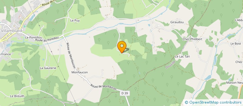 localisation de l'entreprise STAELENS CONSTRUCTION  DOUVILLE