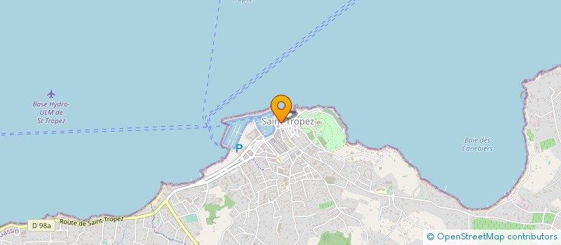 localisation de l'entreprise STAES IMMOBILIER à SAINT-TROPEZ