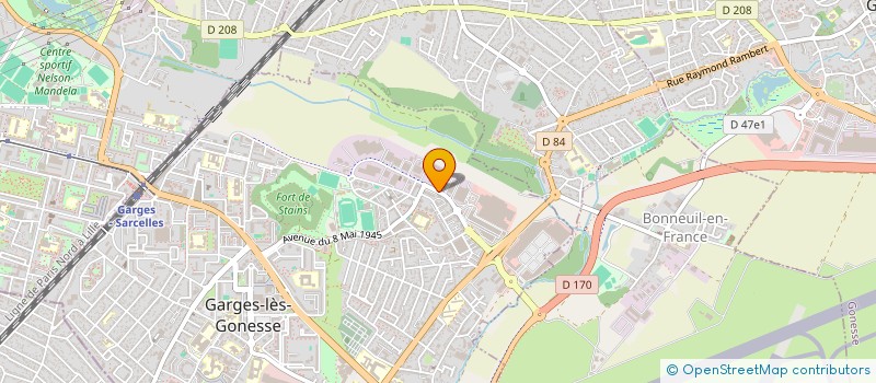 localisation de l'entreprise STAF (SERVICES TECH ADMINISTRATIFS FRANC à GARGES-LES-GONESSE