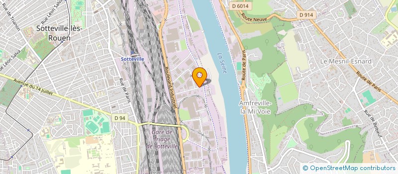 localisation de l'entreprise STAFE  SOTTEVILLE-LES-ROUEN