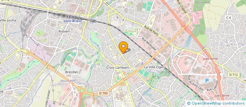 localisation de l'entreprise STAFF 22 à SAINT-BRIEUC