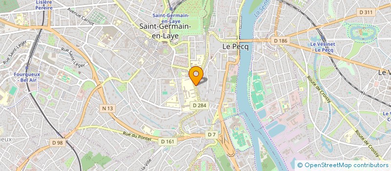 localisation de l'entreprise STAFF  LE PECQ