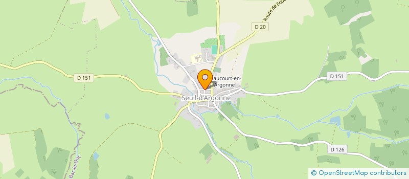 localisation de l'entreprise STAFF-ART'GONNE  SEUIL-D'ARGONNE
