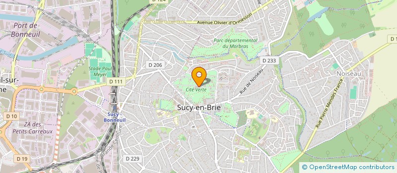 localisation de l'entreprise STAFF BAT  SUCY-EN-BRIE