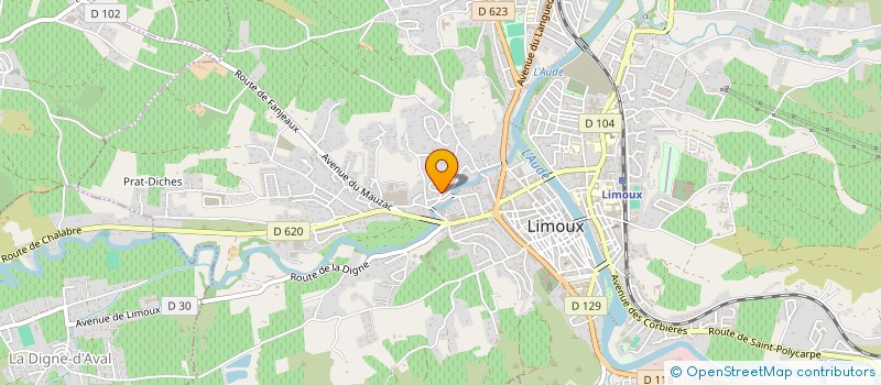 localisation de l'entreprise STAFF-CARS  SAINT-POLYCARPE