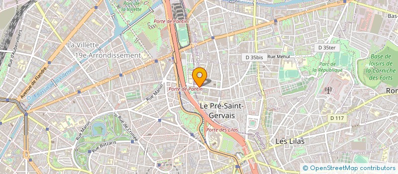 localisation de l'entreprise STAFF DECORATION CREATION à LE PRE-SAINT-GERVAIS