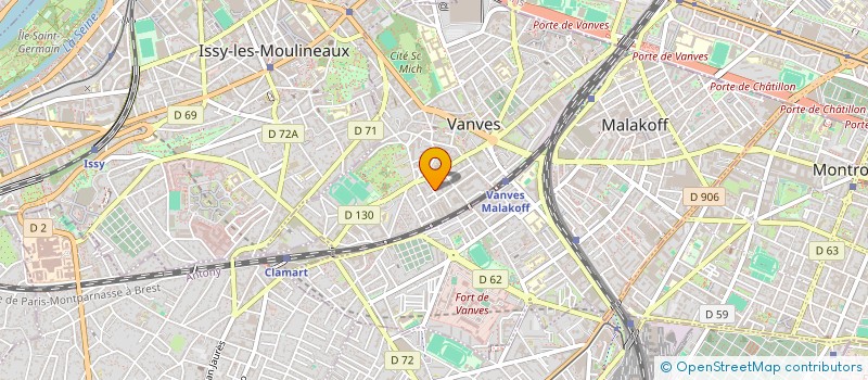 localisation de l'entreprise STAFF ESPACES VOLUMES  SAINT-DENIS