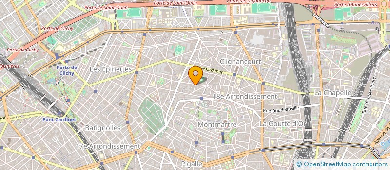 localisation de l'entreprise STAFF JULIAN à PARIS