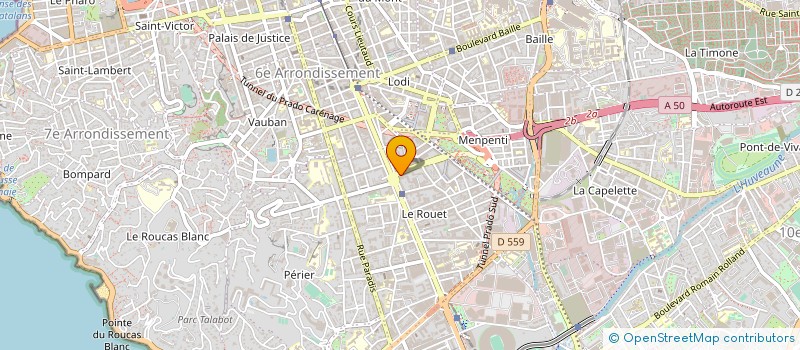 localisation de l'entreprise STAFF PAIE à MARSEILLE