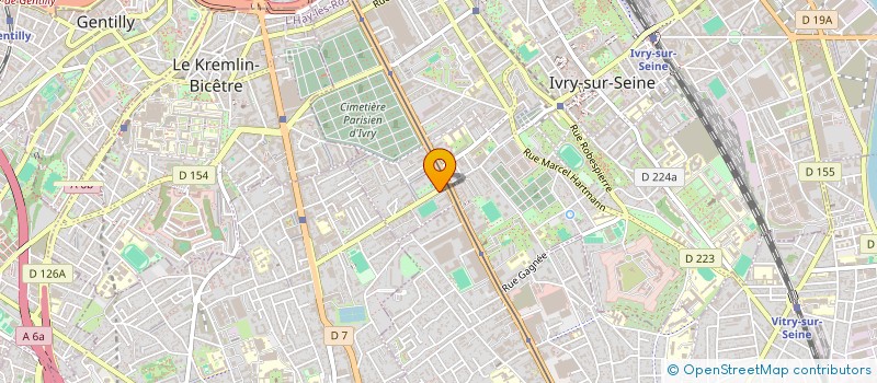 localisation de l'entreprise STAFF SERVICES  ORLY