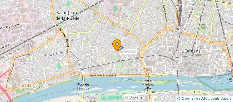 localisation de l'entreprise STAFF U  ORLEANS
