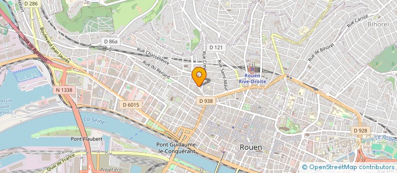 localisation de l'entreprise STAFF VIDEO  ROUEN