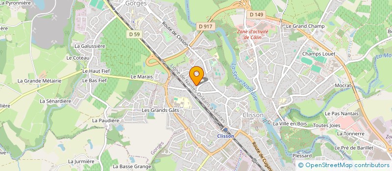 localisation de l'entreprise STAFFEZ LES TOUS à NANTES