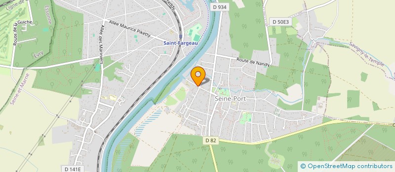 localisation de l'entreprise STAFFINITY  SEINE-PORT