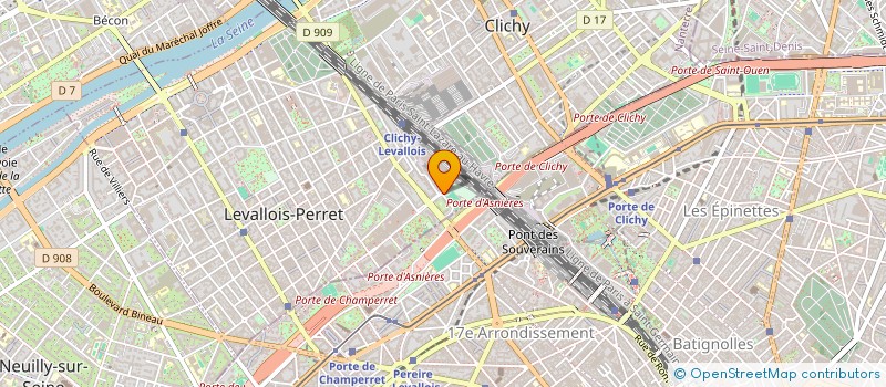 localisation de l'entreprise STAFFMATCH FRANCE 1 à LEVALLOIS-PERRET