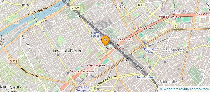 localisation de l'entreprise STAFFMATCH FRANCE 16 à LEVALLOIS-PERRET