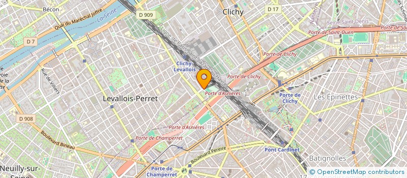 localisation de l'entreprise STAFFMATCH FRANCE 2 à LEVALLOIS-PERRET