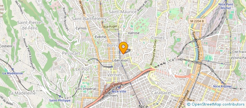 localisation de l'entreprise STAFFMATCH FRANCE 6 à NICE