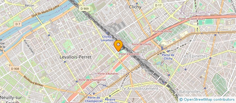 localisation de l'entreprise STAFFMATCH MANAGEMENT à LEVALLOIS-PERRET