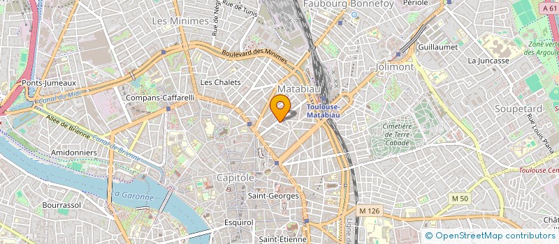 localisation de l'entreprise STAFFMINUTE à TOULOUSE