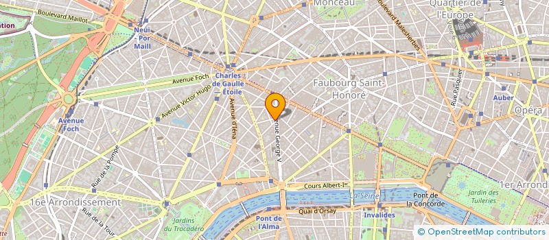 localisation de l'entreprise STAFFORD à PARIS