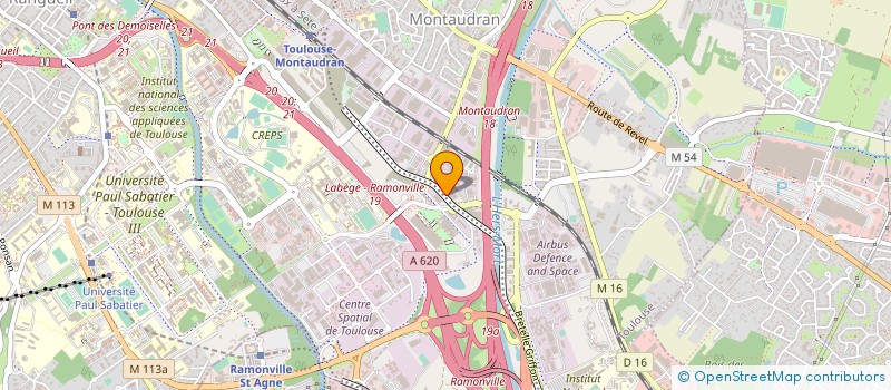 localisation de l'entreprise STAFI SOC TOUL ABRA FOURNIT IN à TOULOUSE